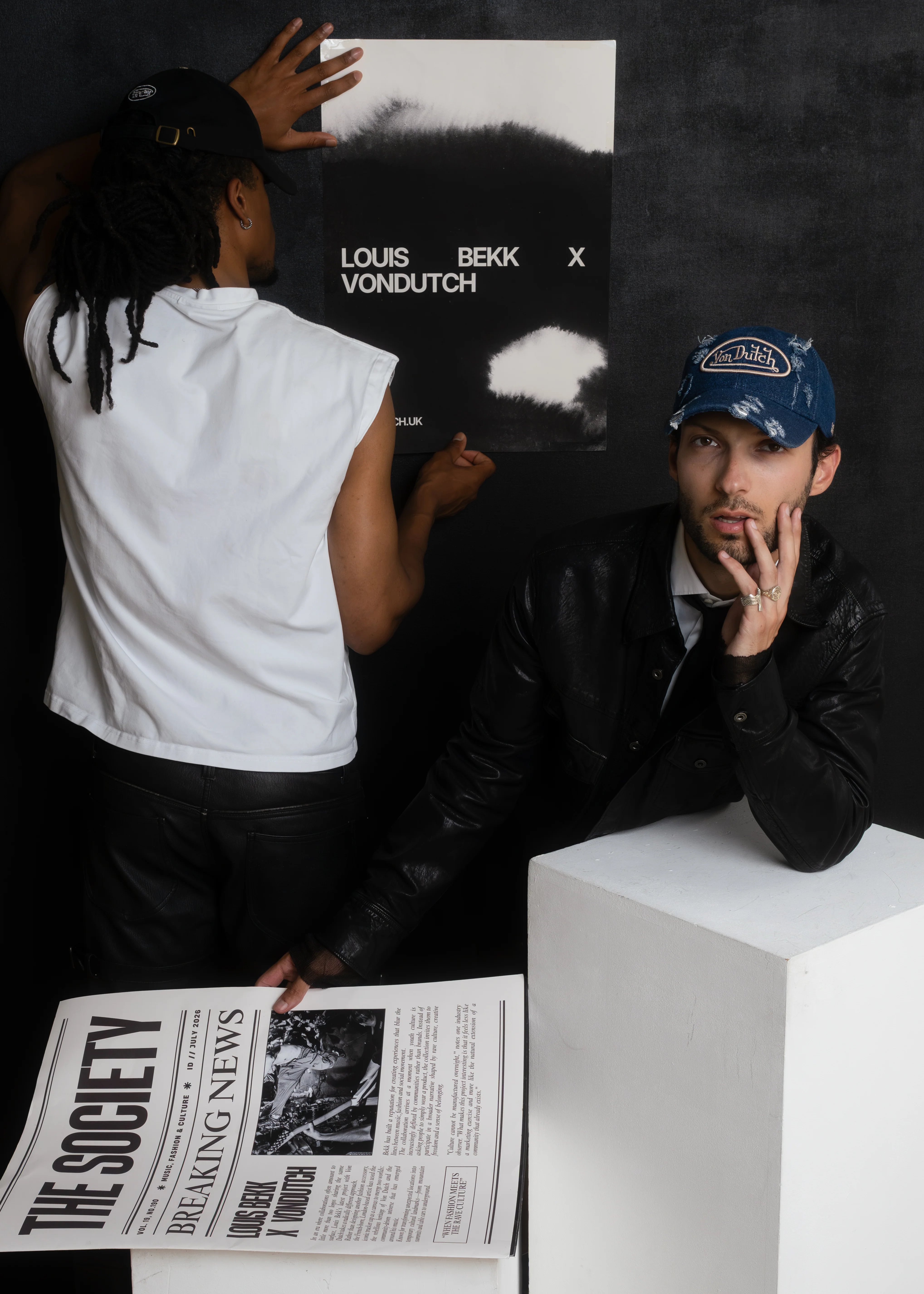 LOUIS BEKK X VON DUTCH LOVES (VINTAGE BLUE DENIM) - Image 2