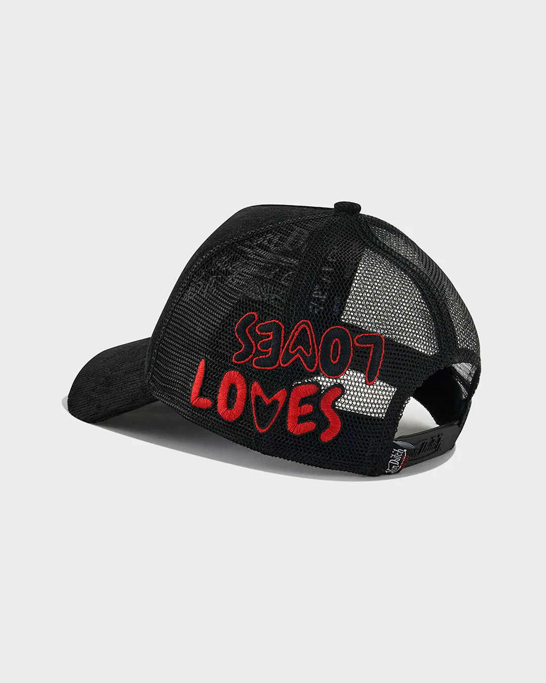 BLACK VON DUTCH LOVES LARGE HEART TRUCKER - Image 4
