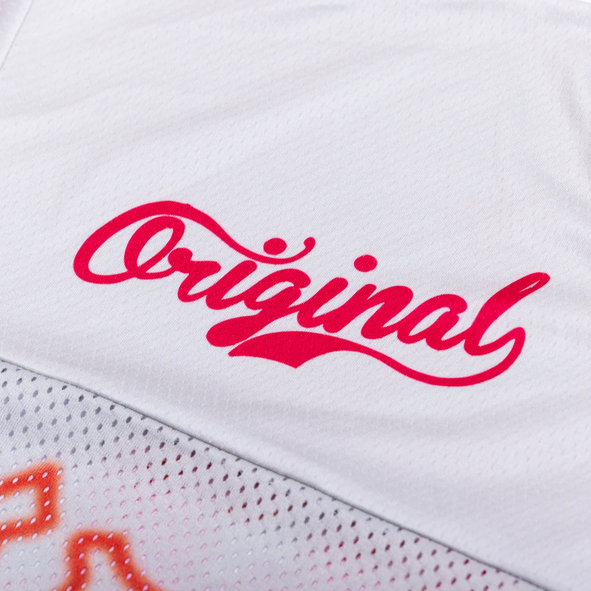 FOOTBALL JERSEY PUTTY & ORANGE - Image 5
