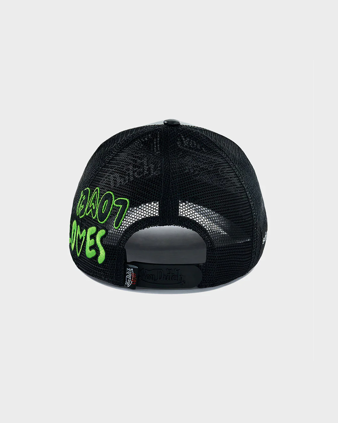 IRIDESCENT BLACK AND GREEN TRUCKER - Image 4