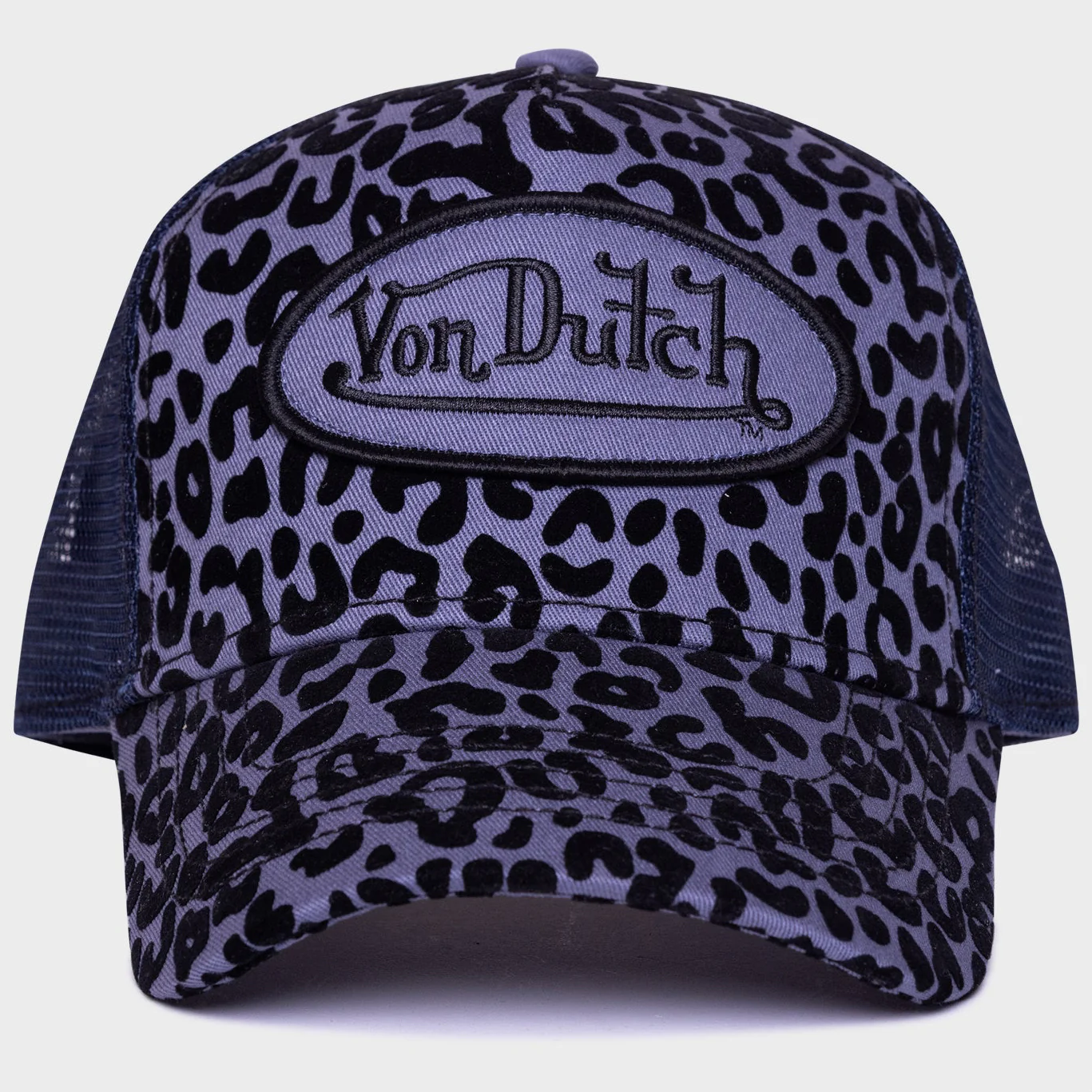 NAVY LEOPARD TRUCKER