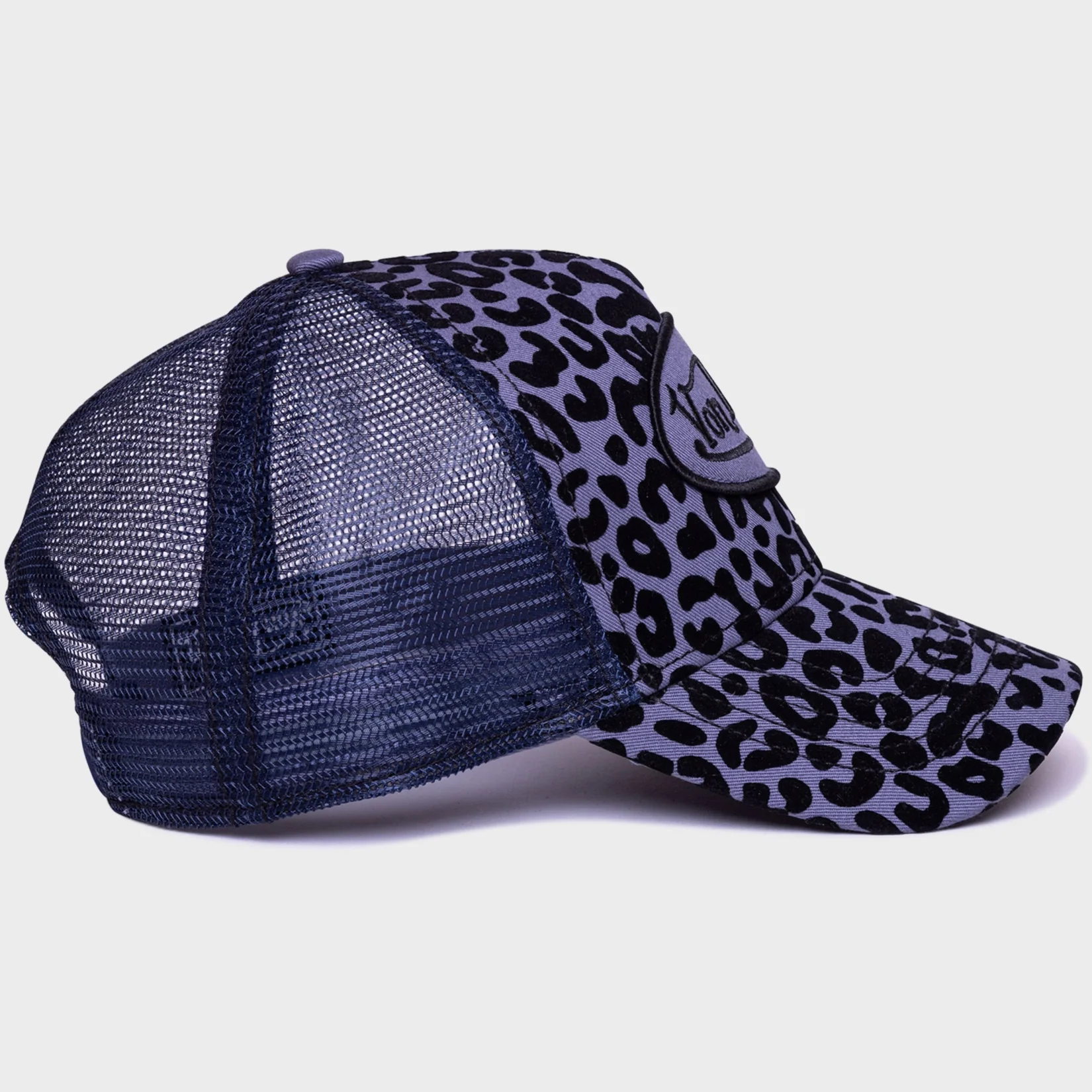NAVY LEOPARD TRUCKER - Image 3