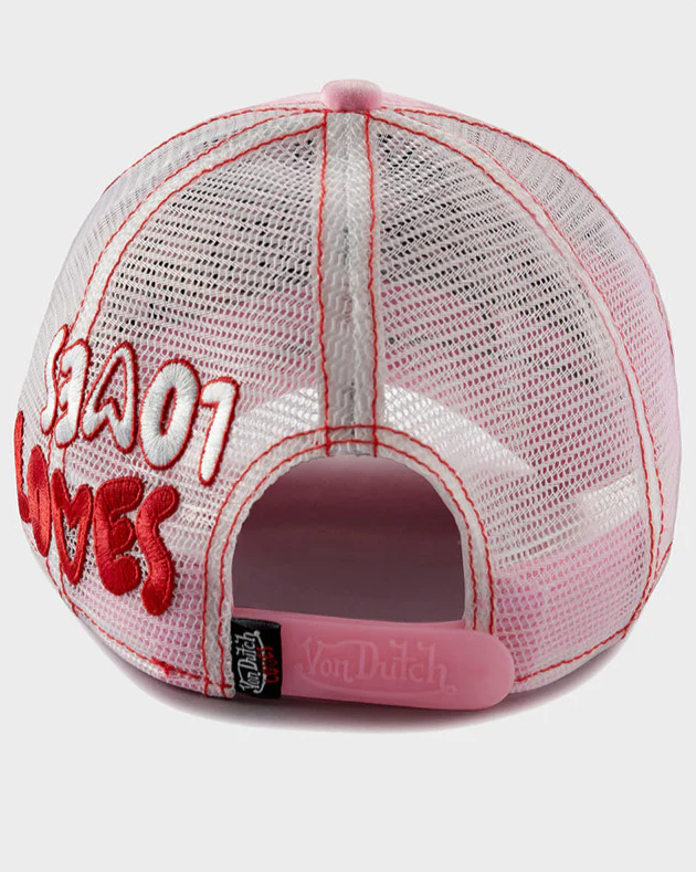 PINK VELVET VON DUTCH LOVES TRUCKER - Image 4