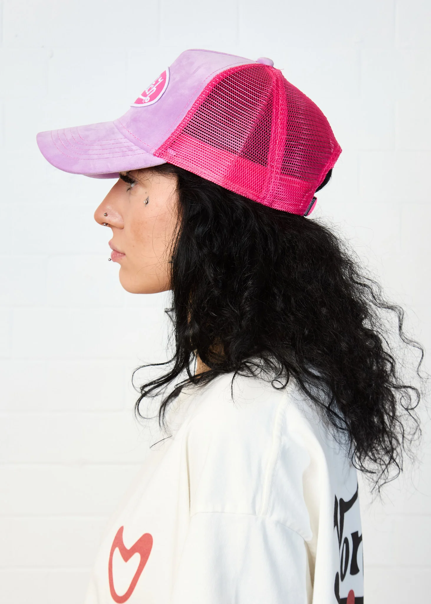 LILAC ICE VELVET TRUCKER - Image 6