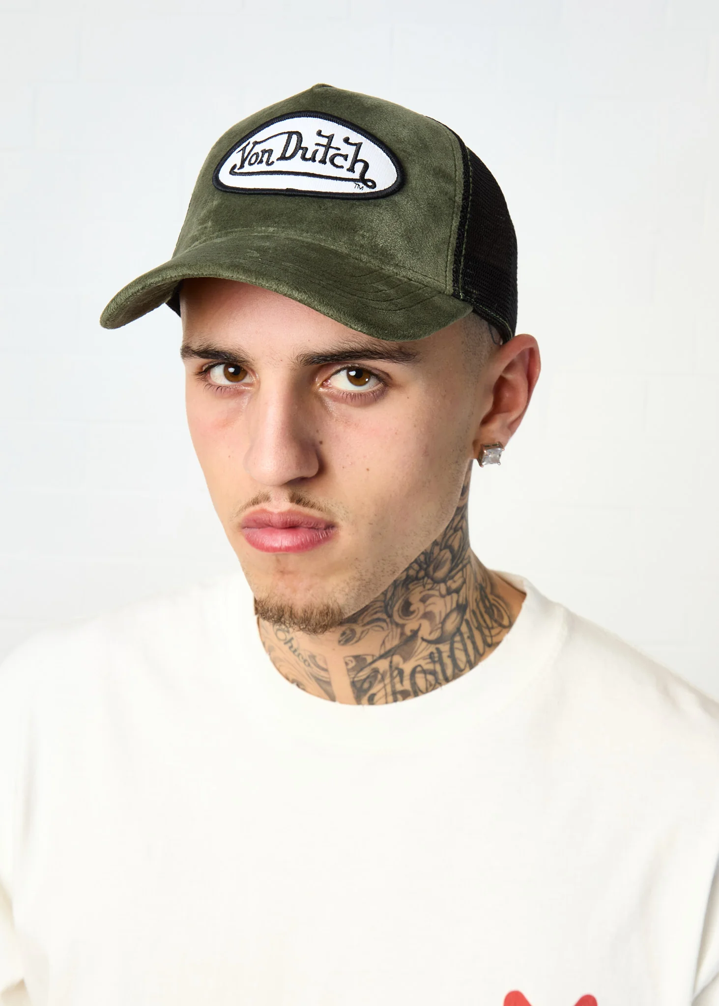 OLIVE VELVET TRUCKER - Image 4