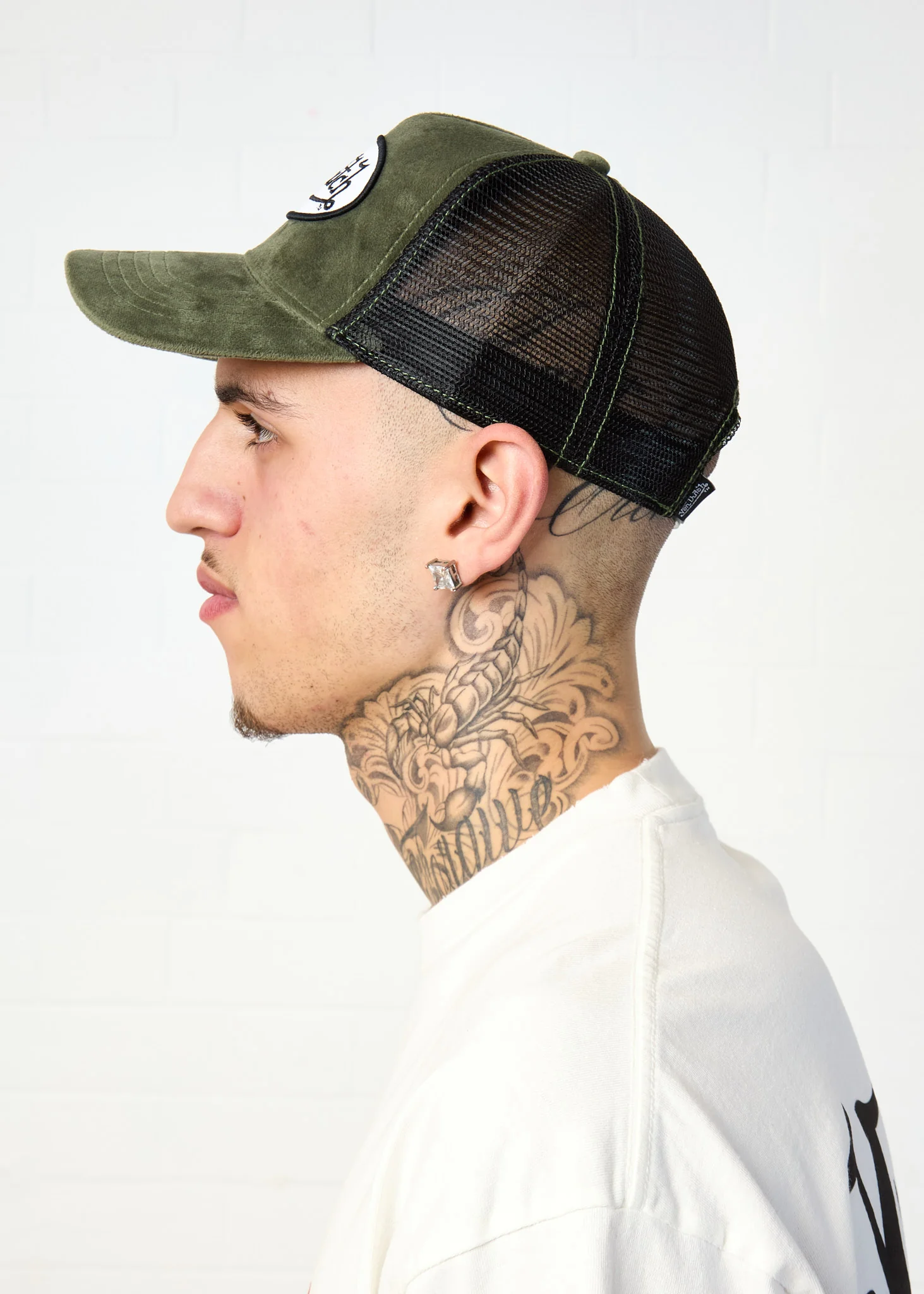 OLIVE VELVET TRUCKER - Image 5