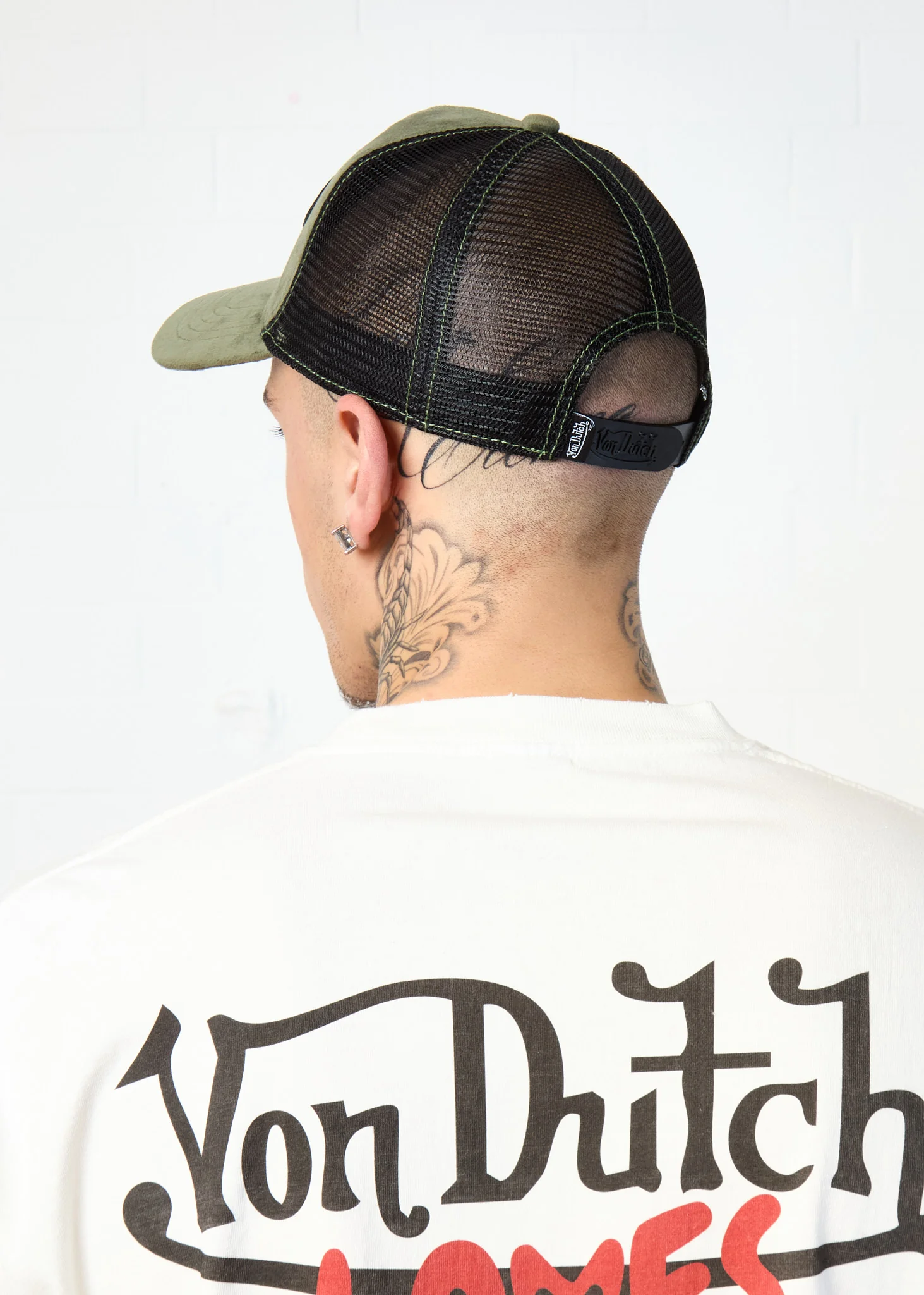 OLIVE VELVET TRUCKER - Image 6
