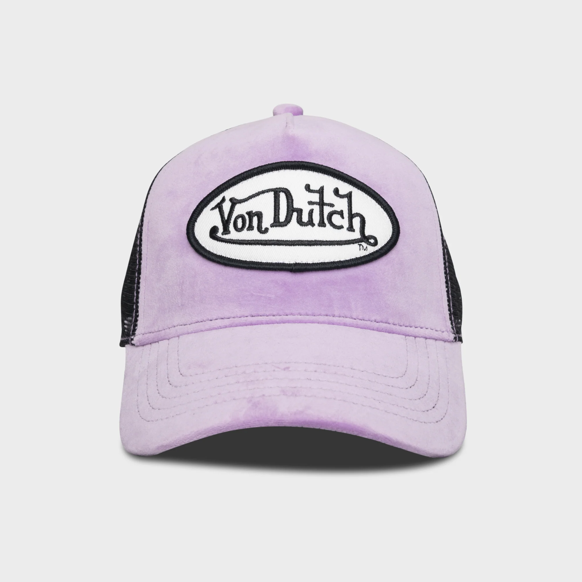 PLUM DUST VELVET TRUCKER