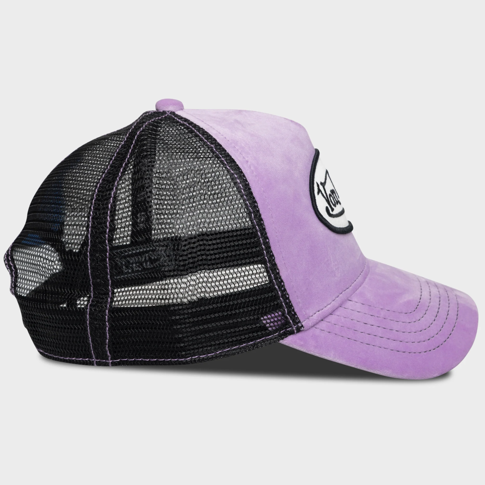 PLUM DUST VELVET TRUCKER - Image 6
