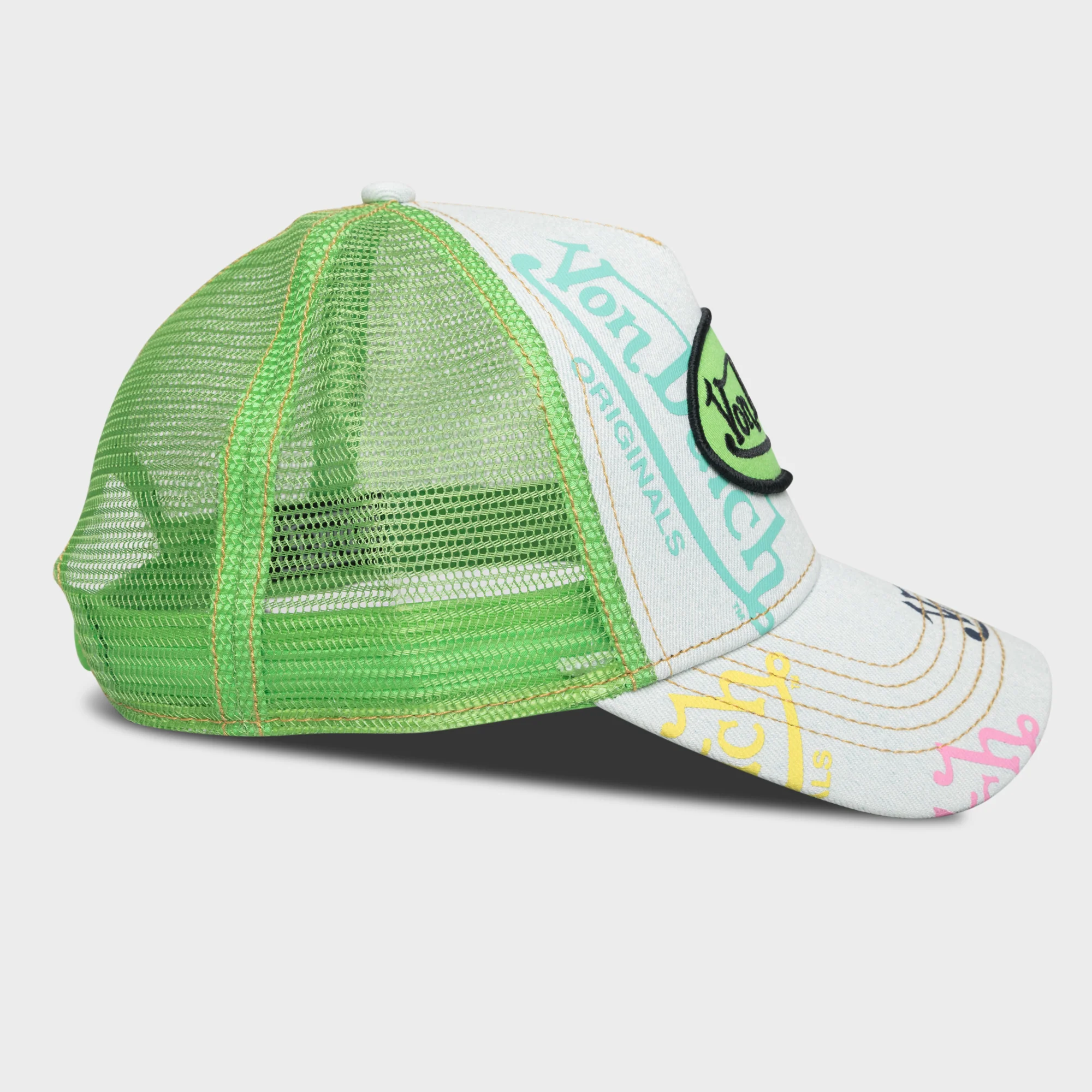 COASTAL BLUE/GREEN TAGGED TRUCKER - Image 5