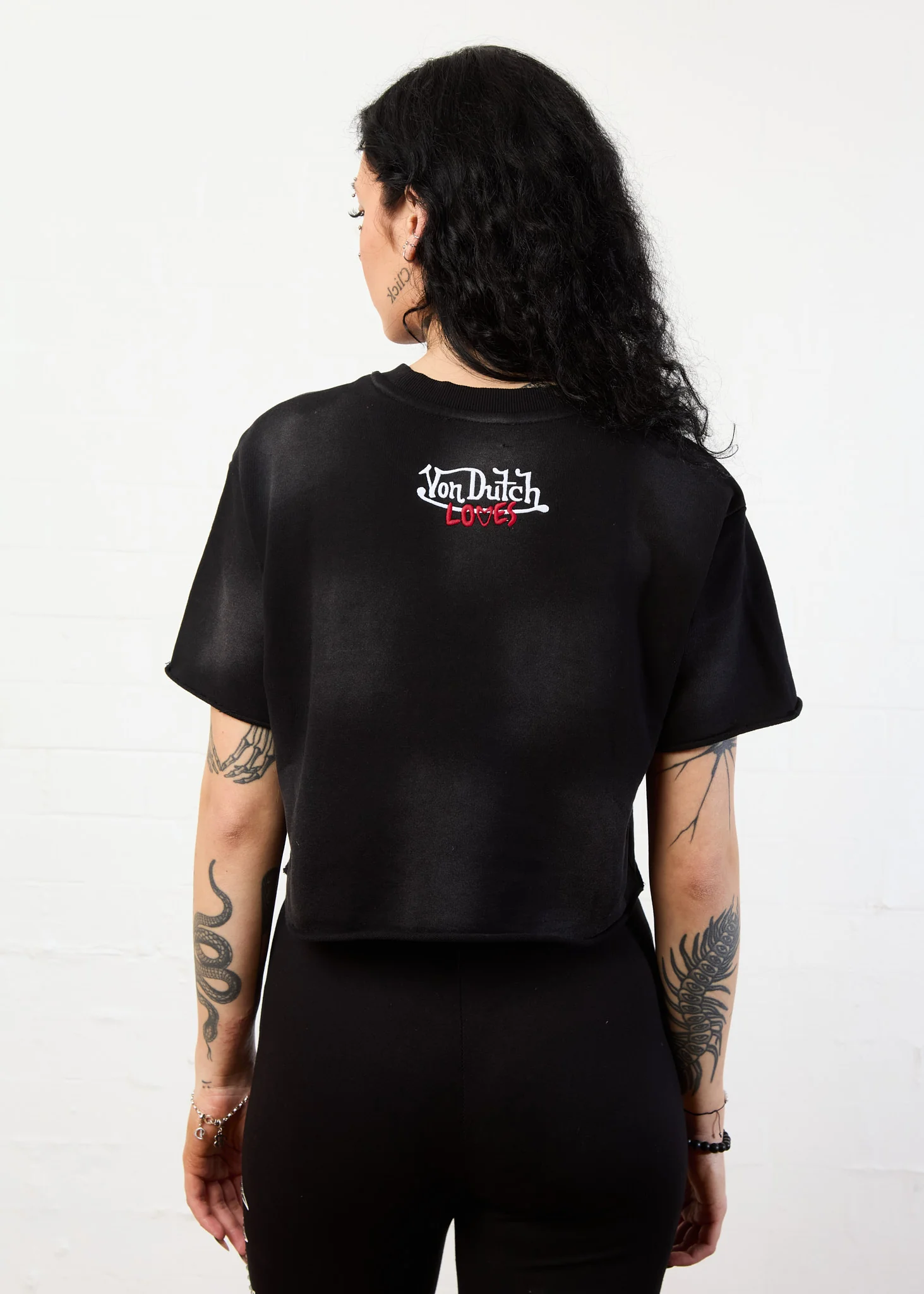 CROPPED TEE (BLACK) - Image 8