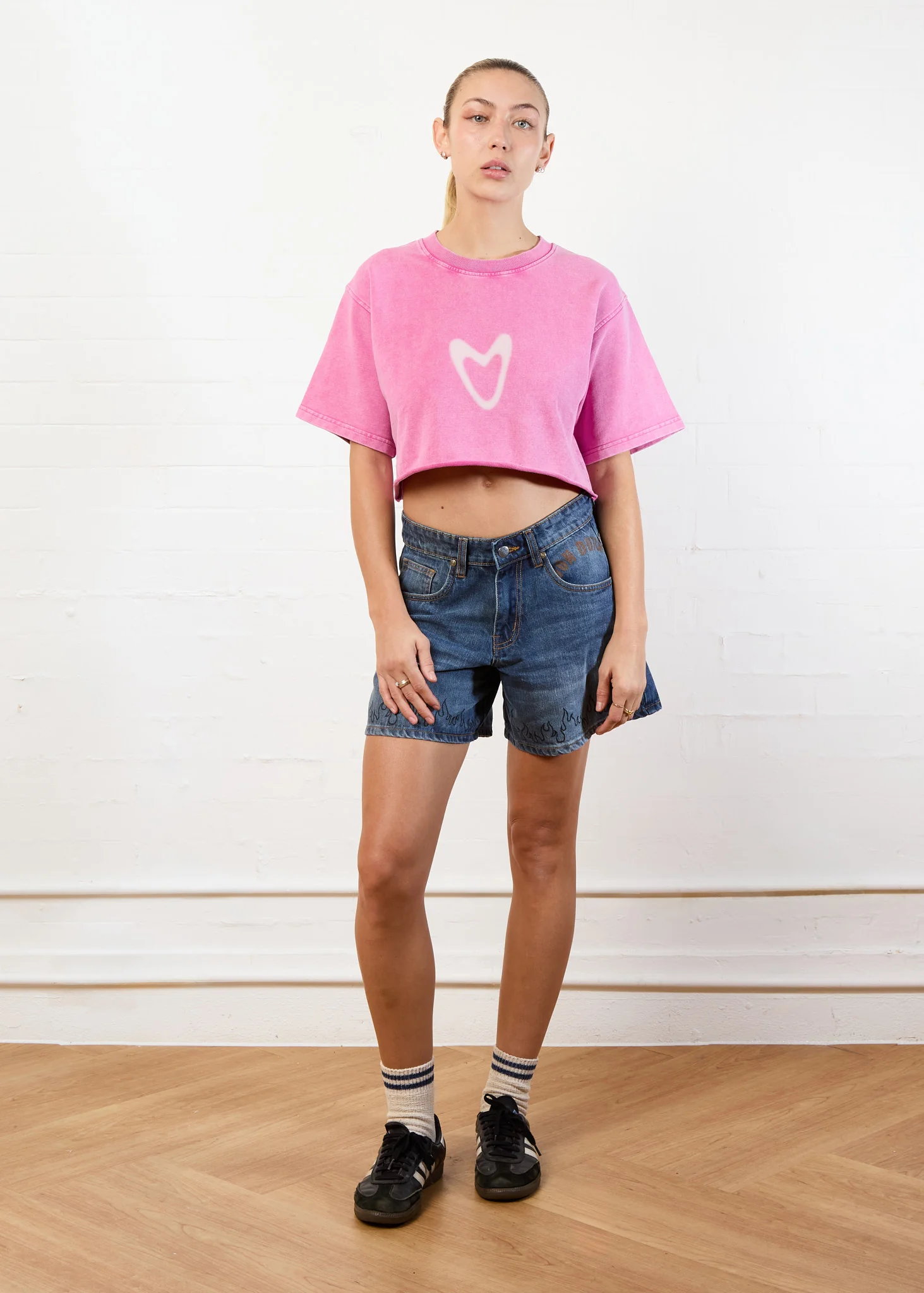 CROPPED TEE (PINK) - Image 4