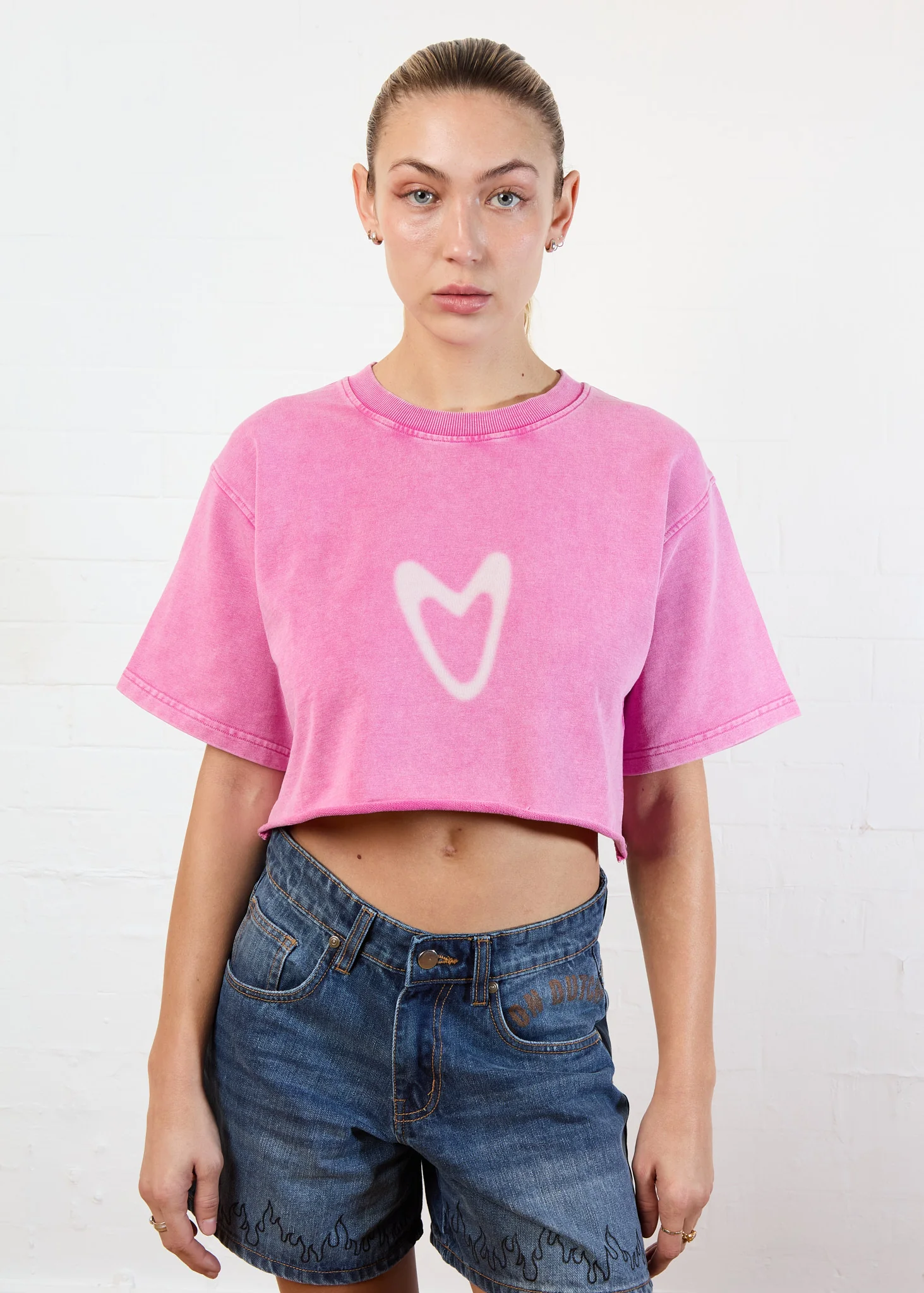 CROPPED TEE (PINK) - Image 5