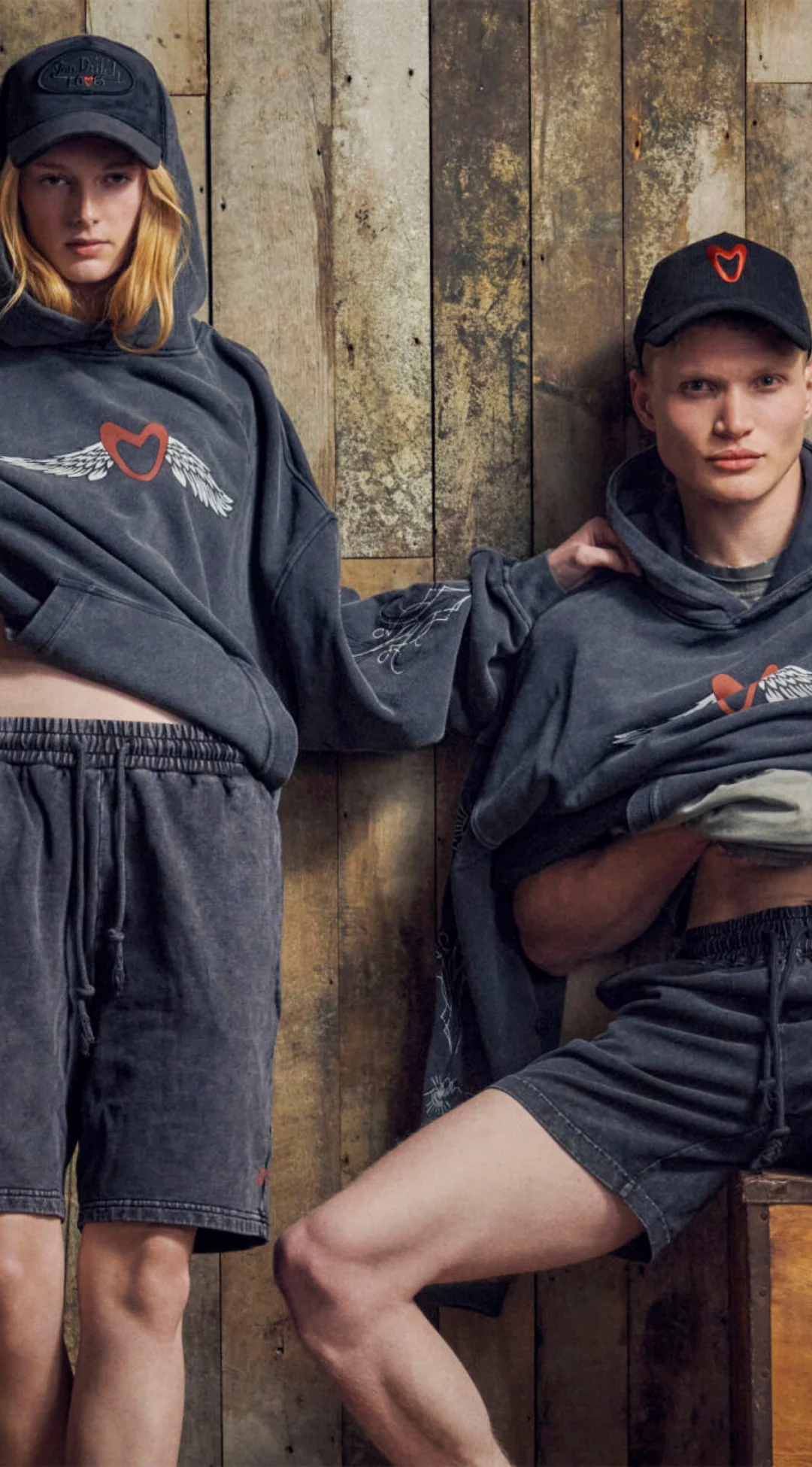 VINTAGE WASH WINGED HOODIE - Image 9