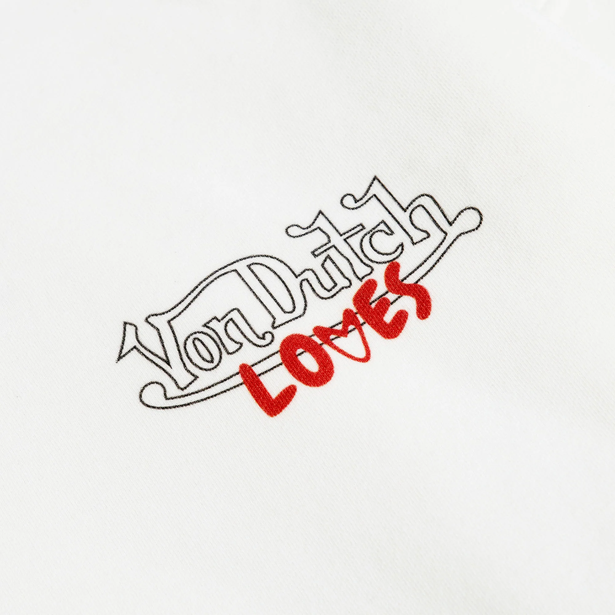 BROKEN HEART HOODIE WHITE - Image 4