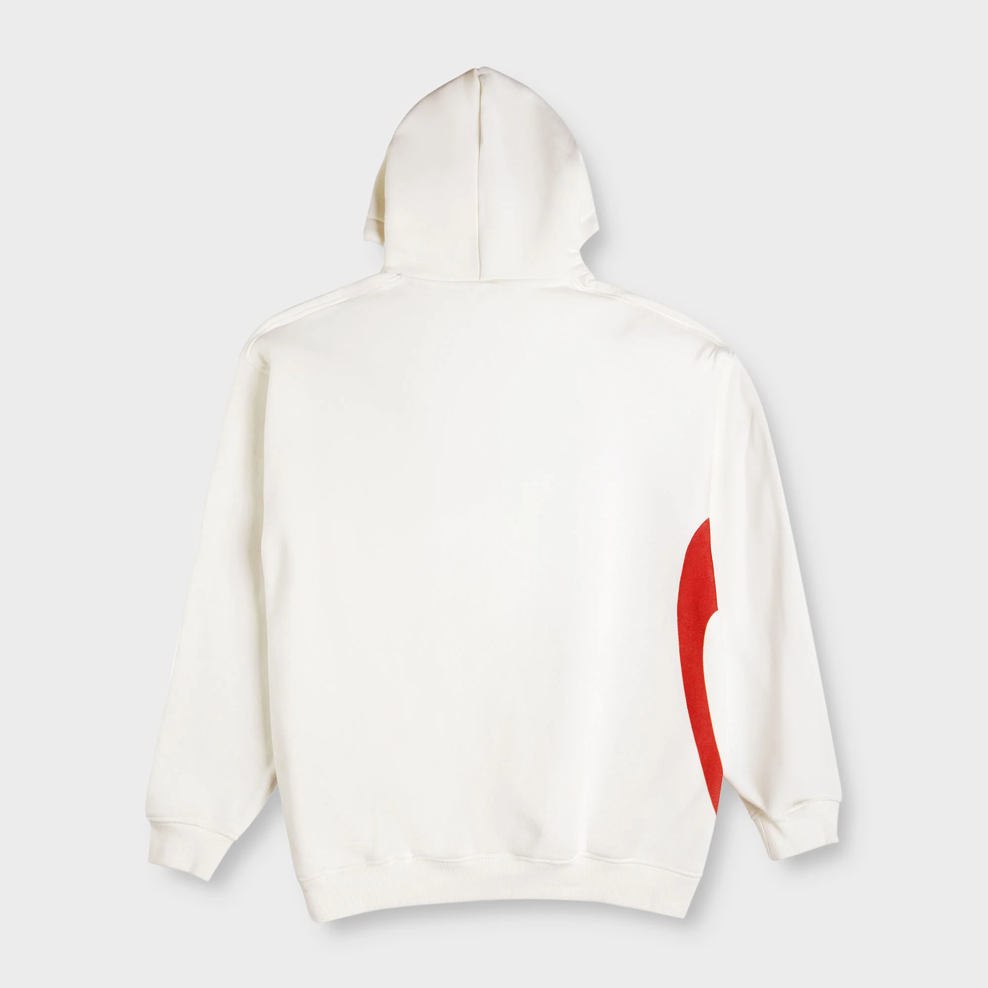 BROKEN HEART HOODIE WHITE - Image 6