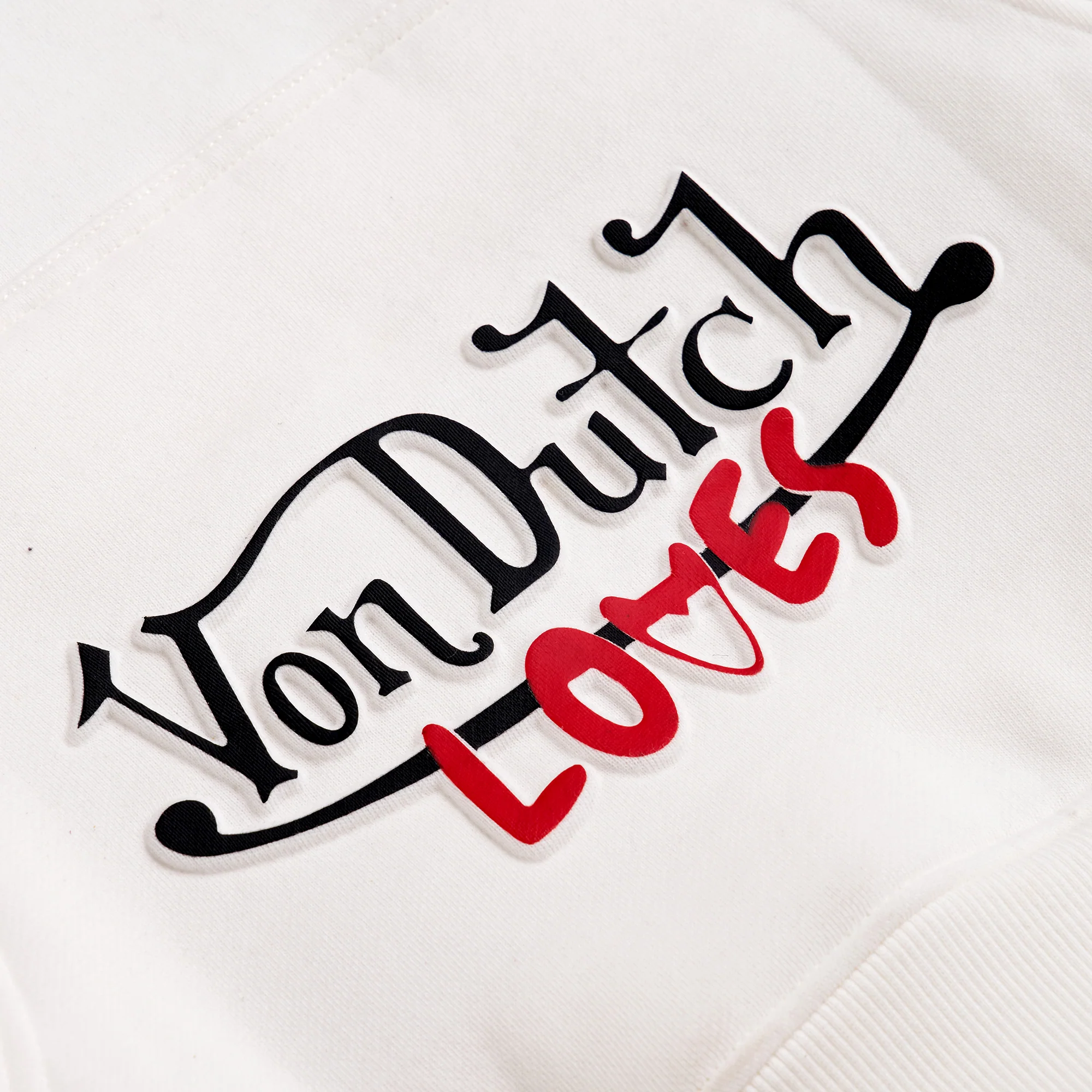 ATLAS WHITE COTTON HOODIE - Image 3