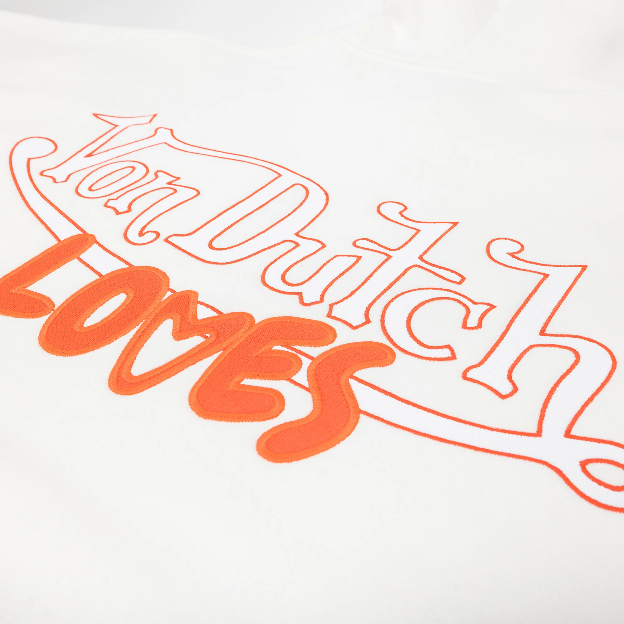 HEART WHITE COTTON HOODIE - Image 4