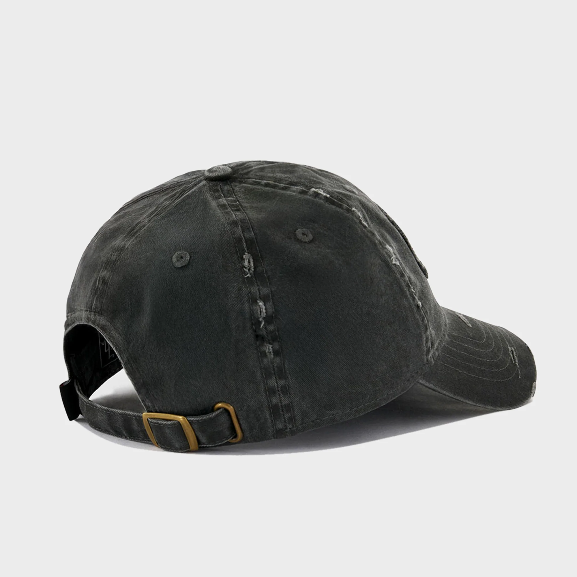 VON DUTCH LOVES BLACK DISTRESSED DAD HAT - Image 4