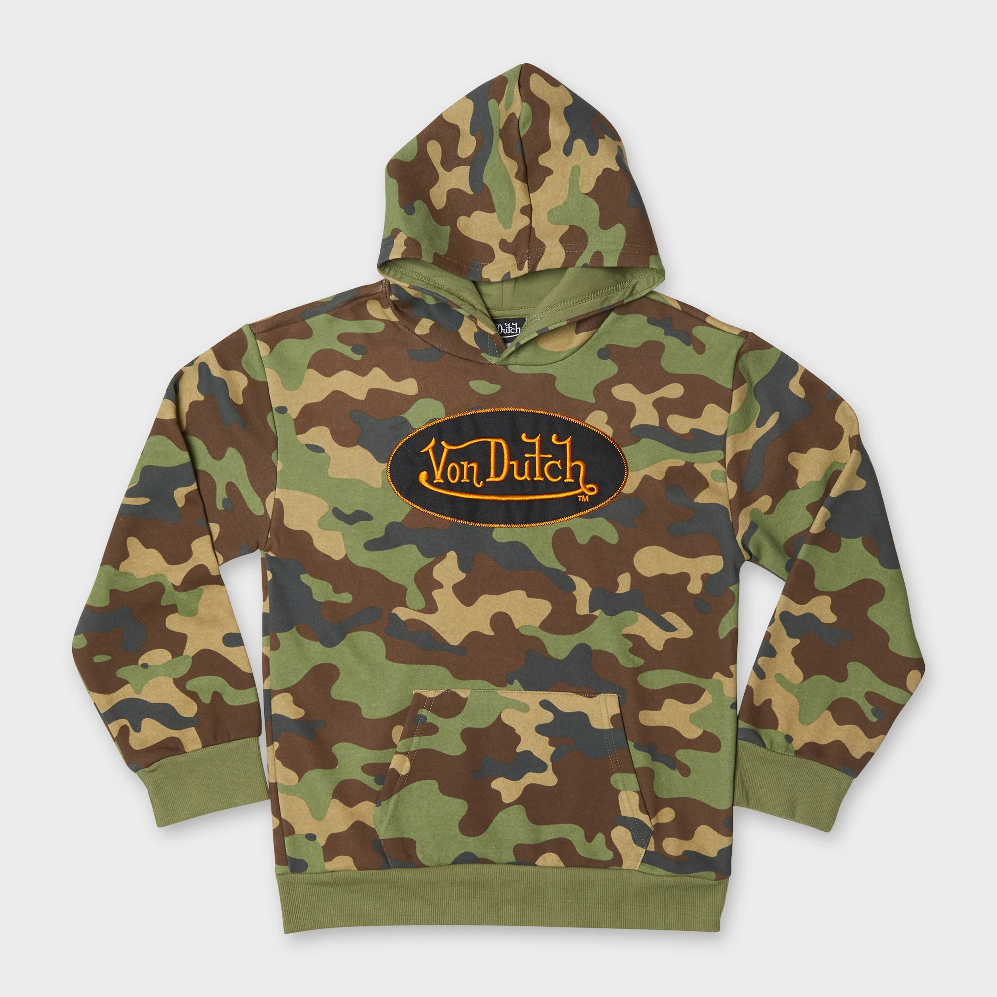 CAMO PATCH HOODIE (UNISEX) - Image 2