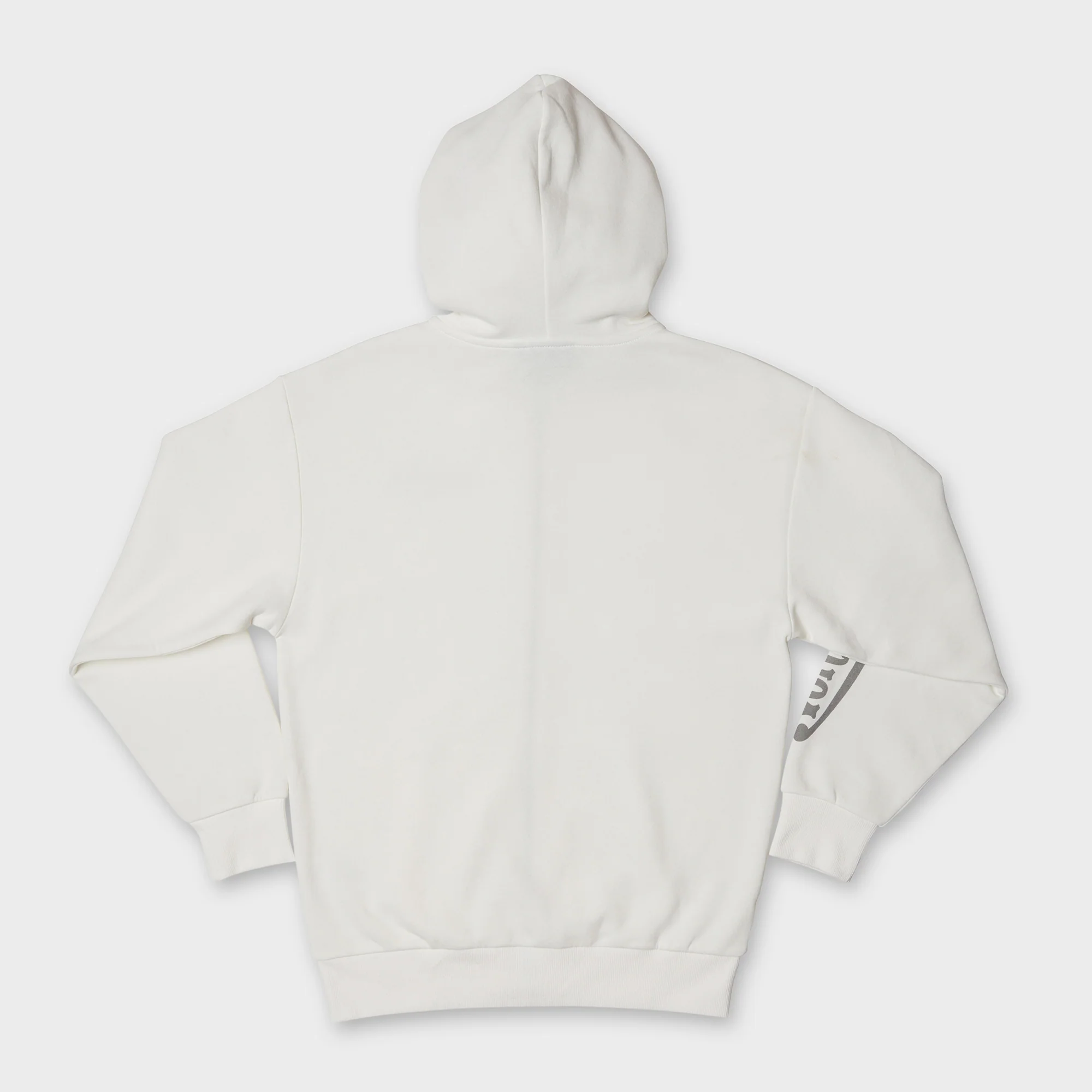 WHITE STUDDED HOODIE - Image 3