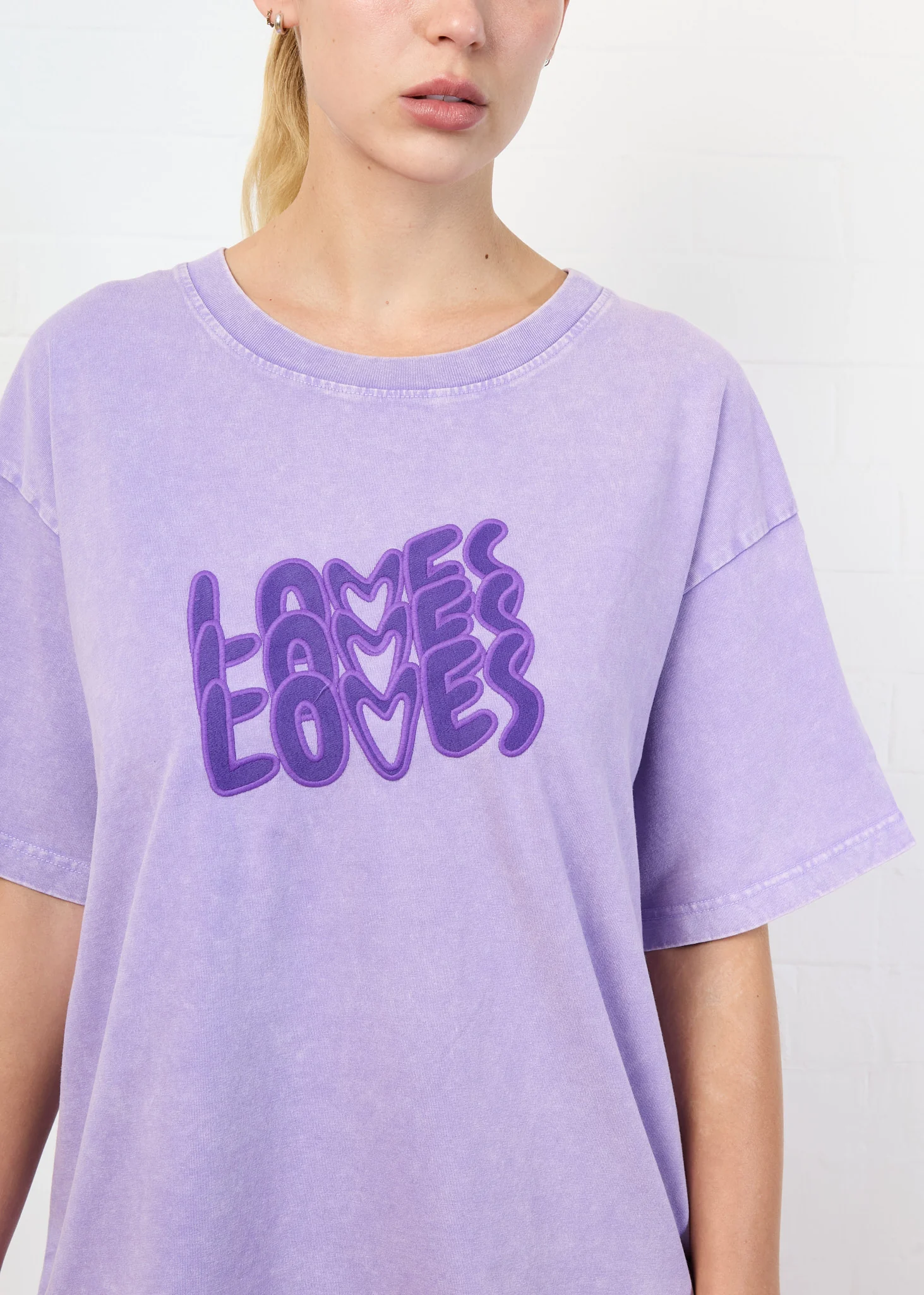 THREE LOVES COTTON PURPLE - Image 6