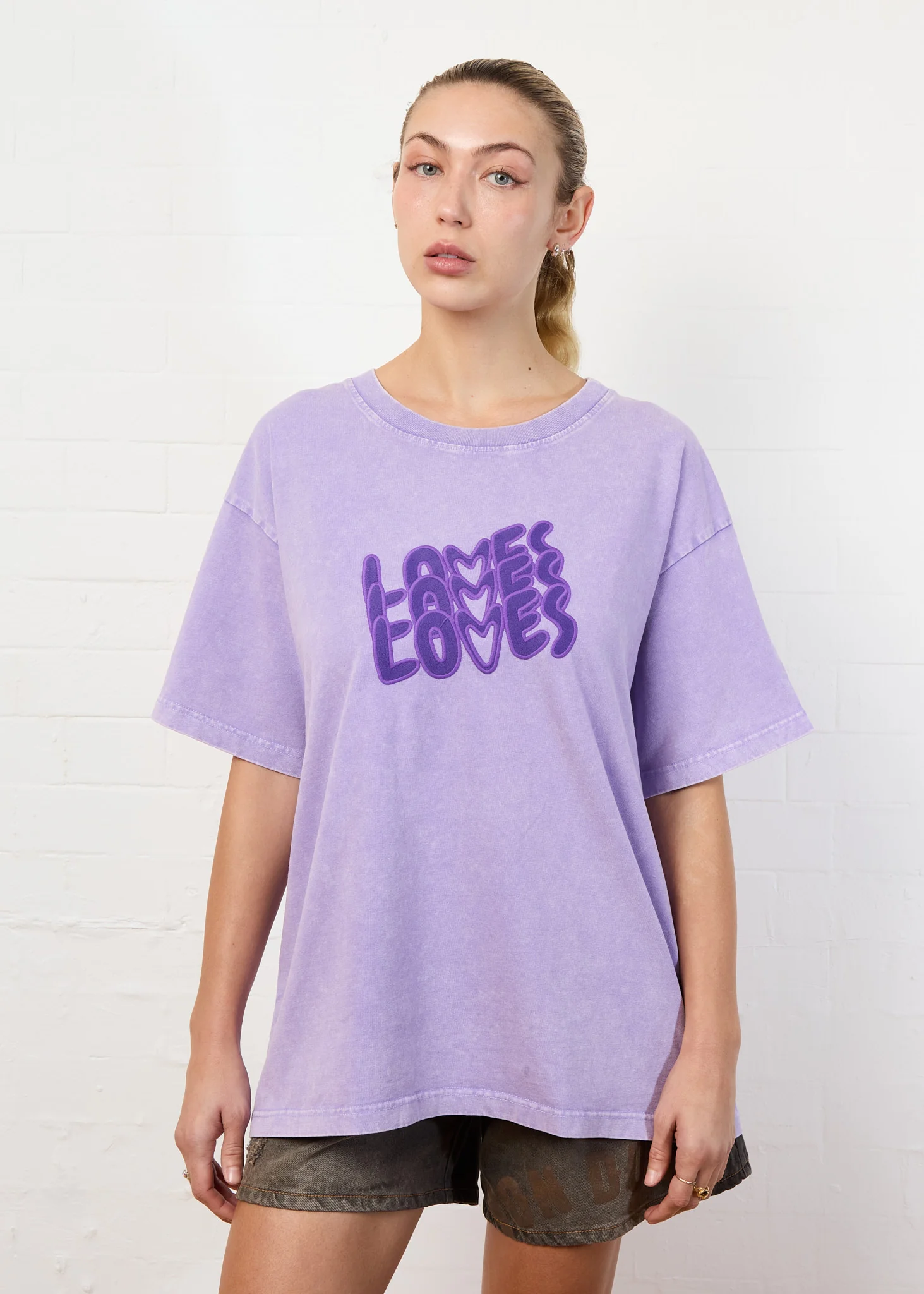 THREE LOVES COTTON PURPLE - Image 8
