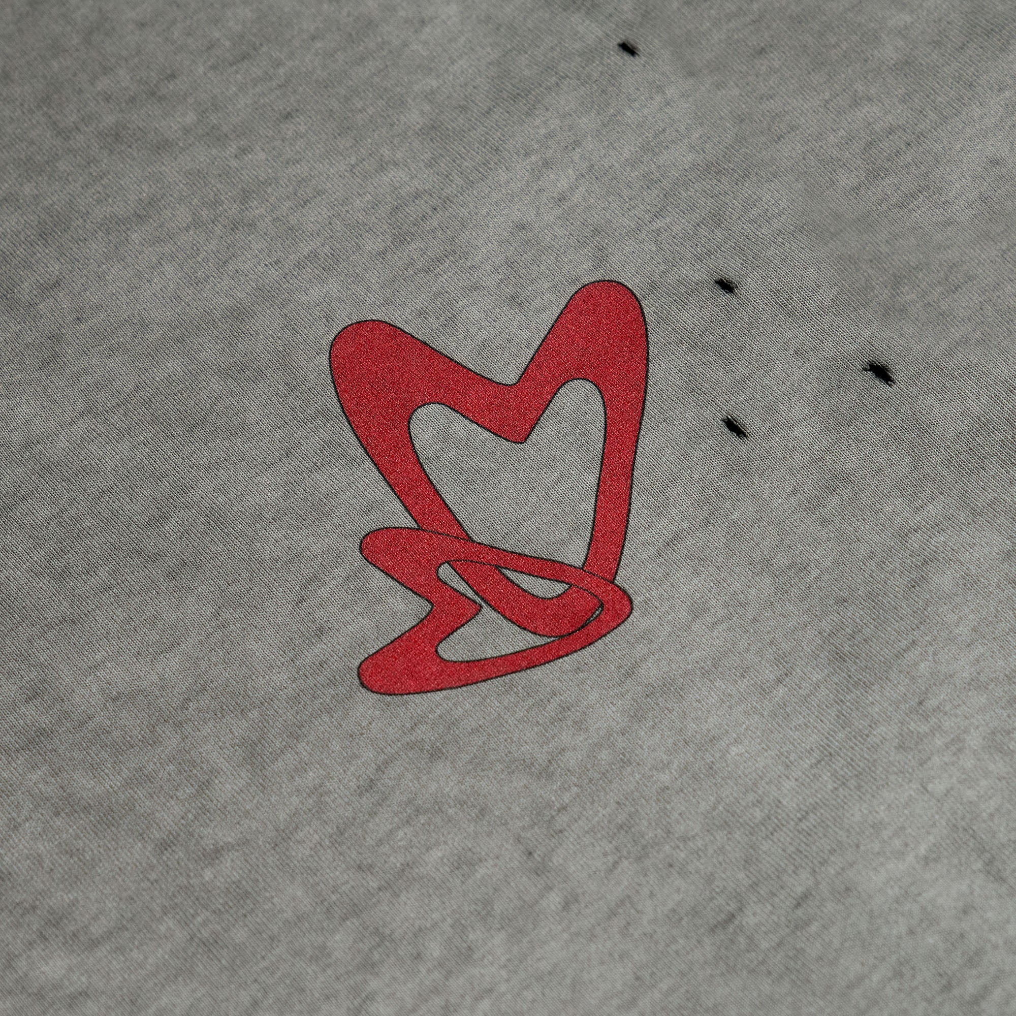 DISTRESSED WINGS TEE GREY - Image 4