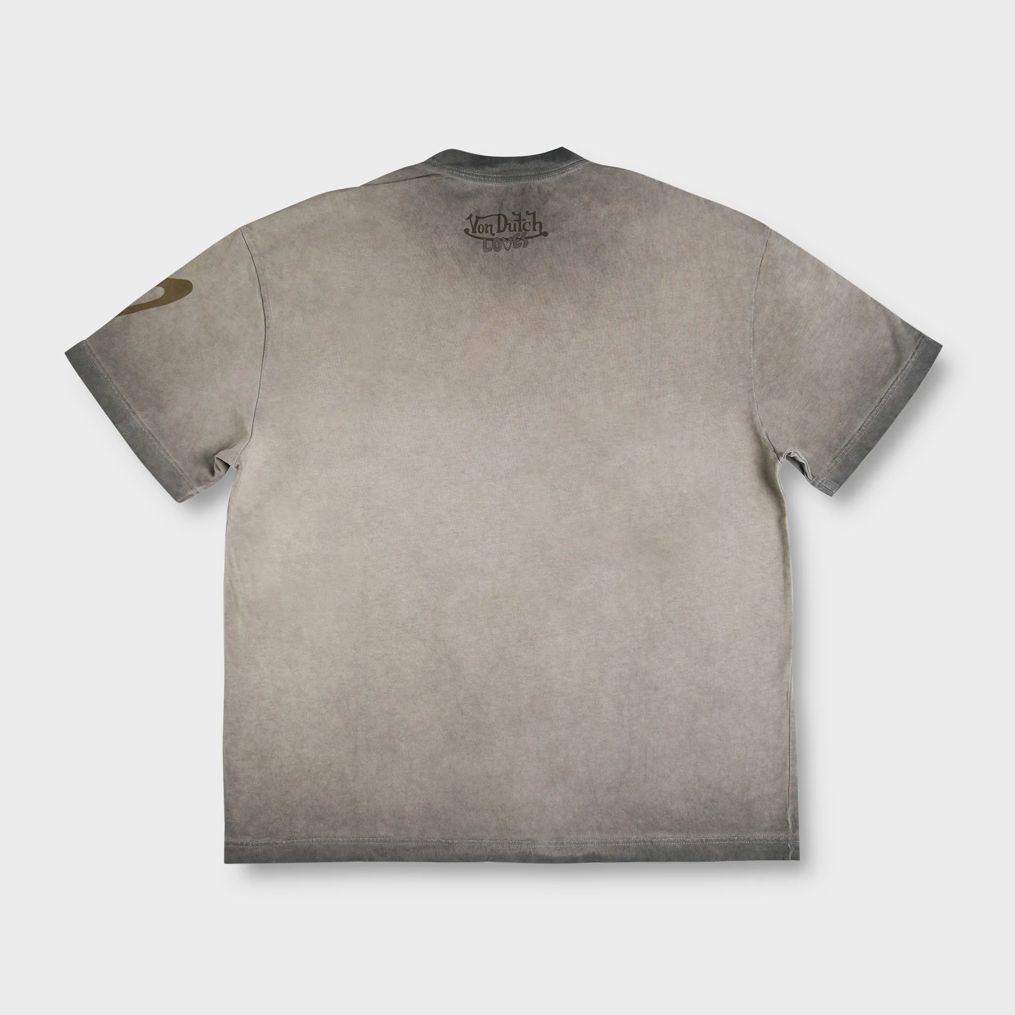 HEART ON SLEEVE TEE (STONE) - Image 2