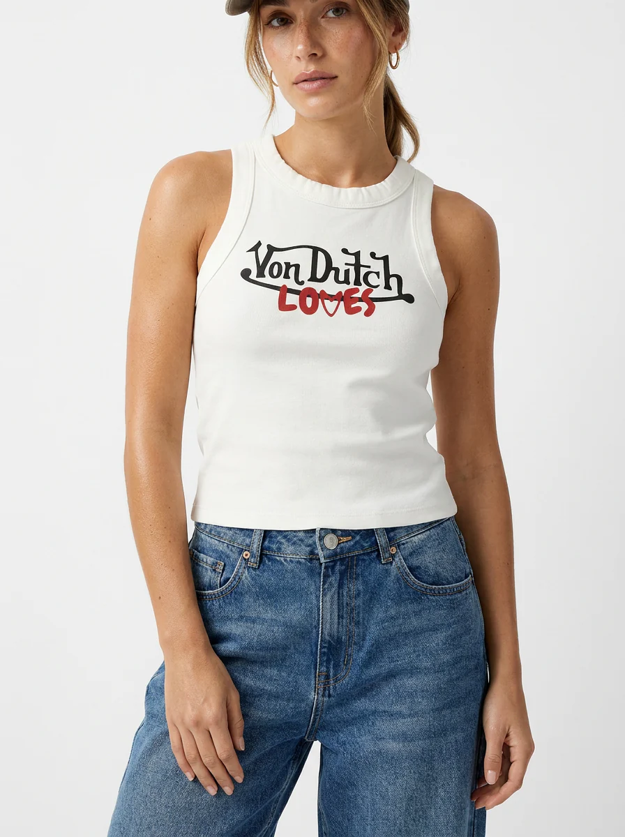 CLASSIC LOVES TANK (WHITE) - Image 6
