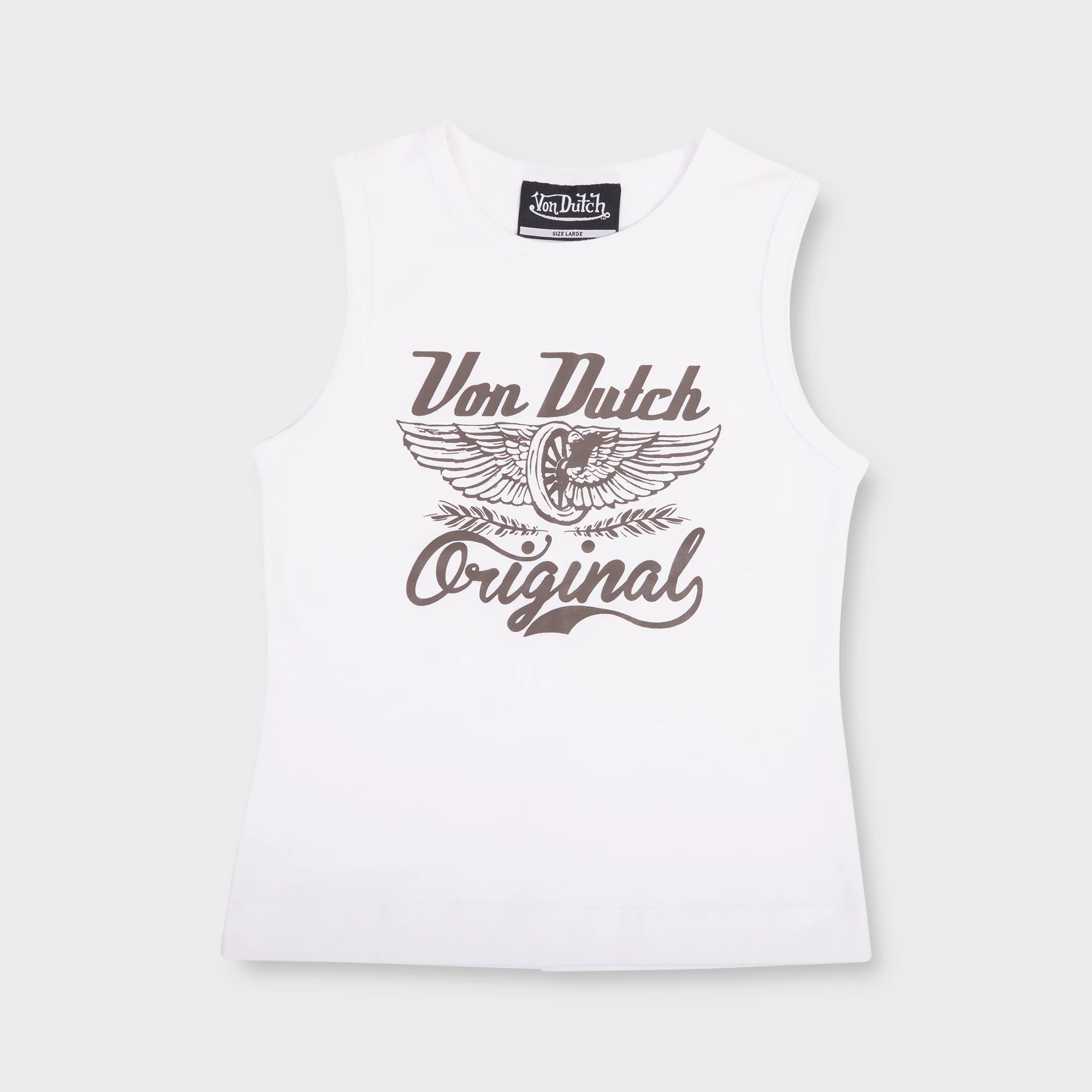 WINGED TYRE TANK (WHITE) - Image 2
