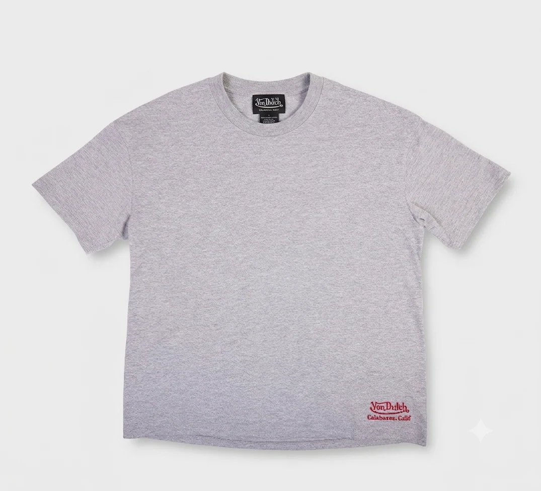 CALABASAS TEE (GREY) MENS/UNISEX - Image 2
