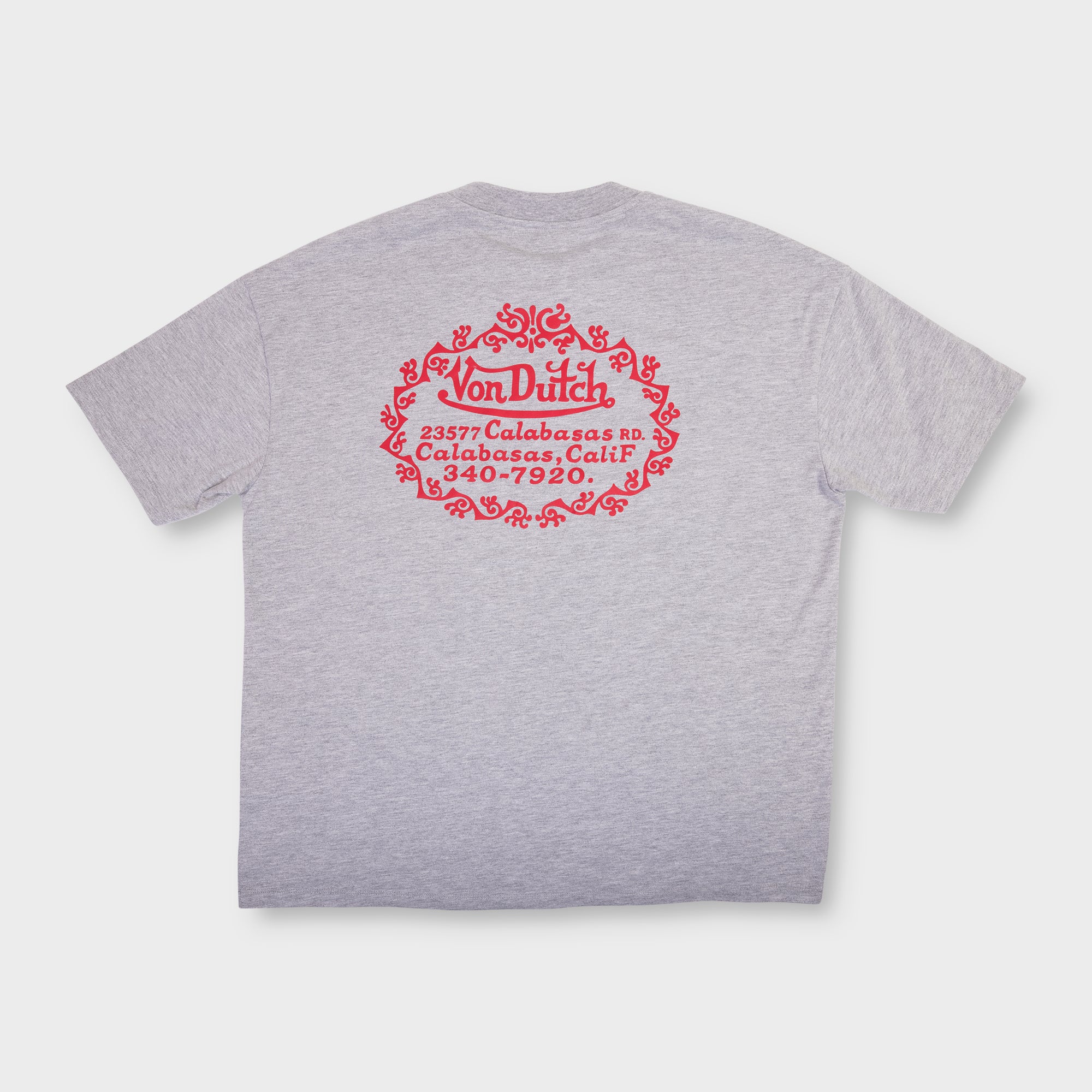 CALABASAS TEE (GREY) MENS/UNISEX - Image 3