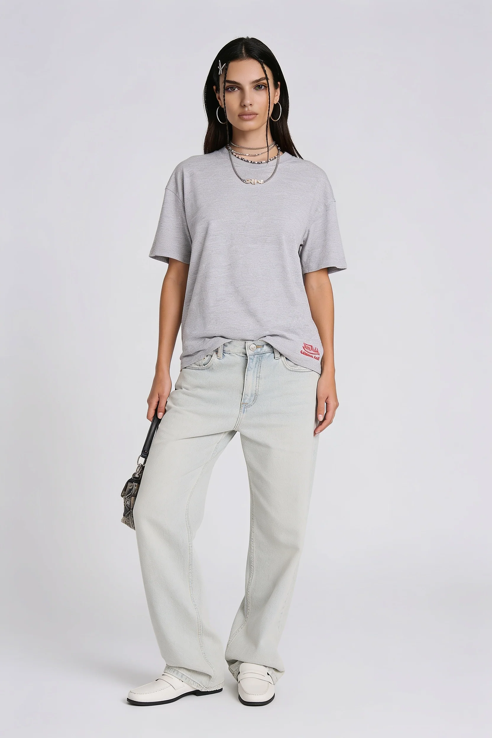 CALABASAS TEE (GREY) MENS/UNISEX - Image 4