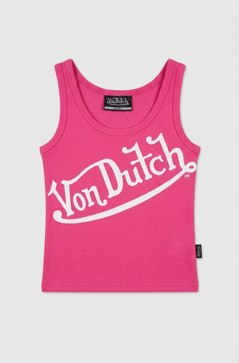 HOT PINK VEST TOP - Image 2