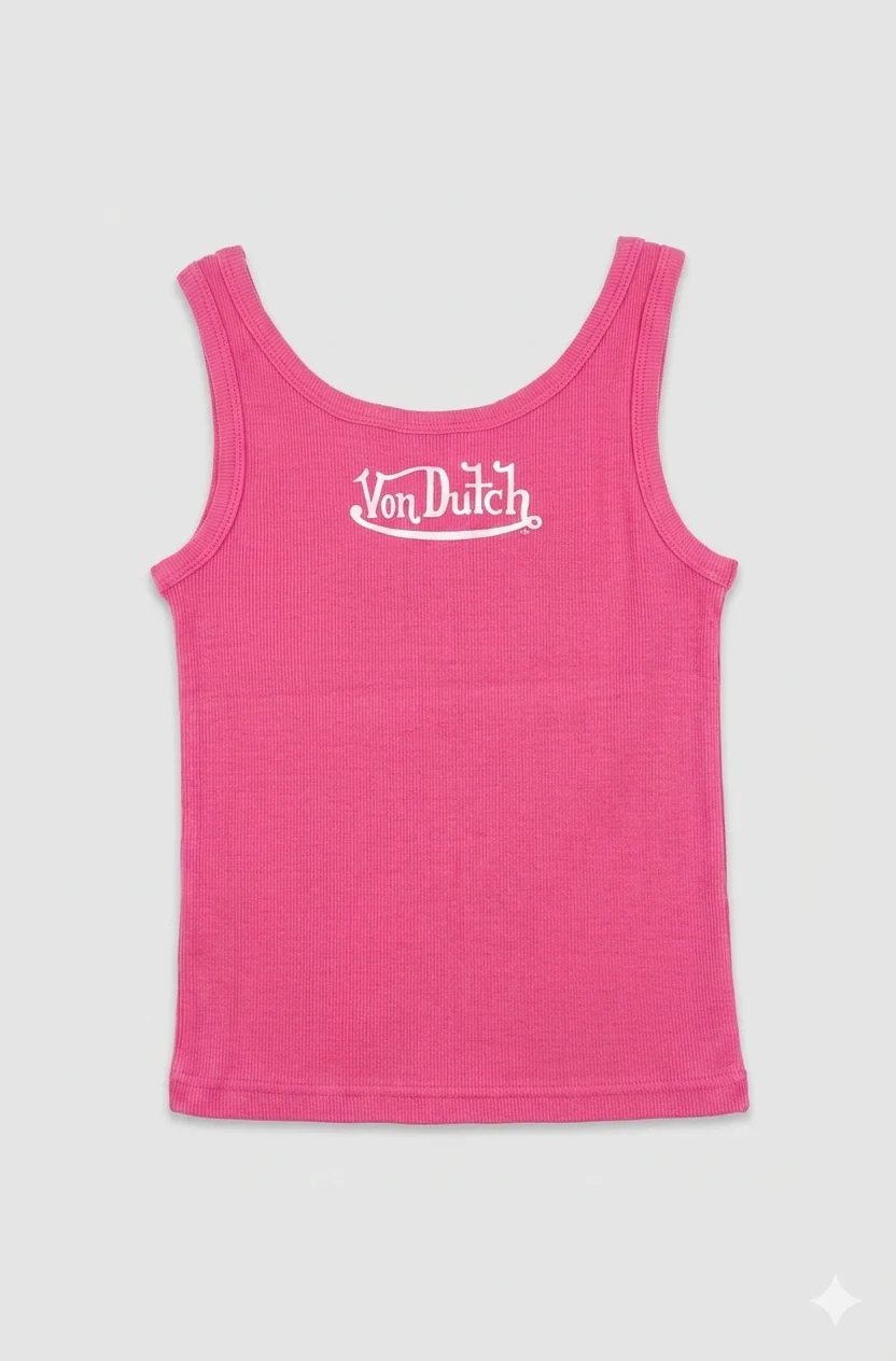 HOT PINK VEST TOP - Image 3