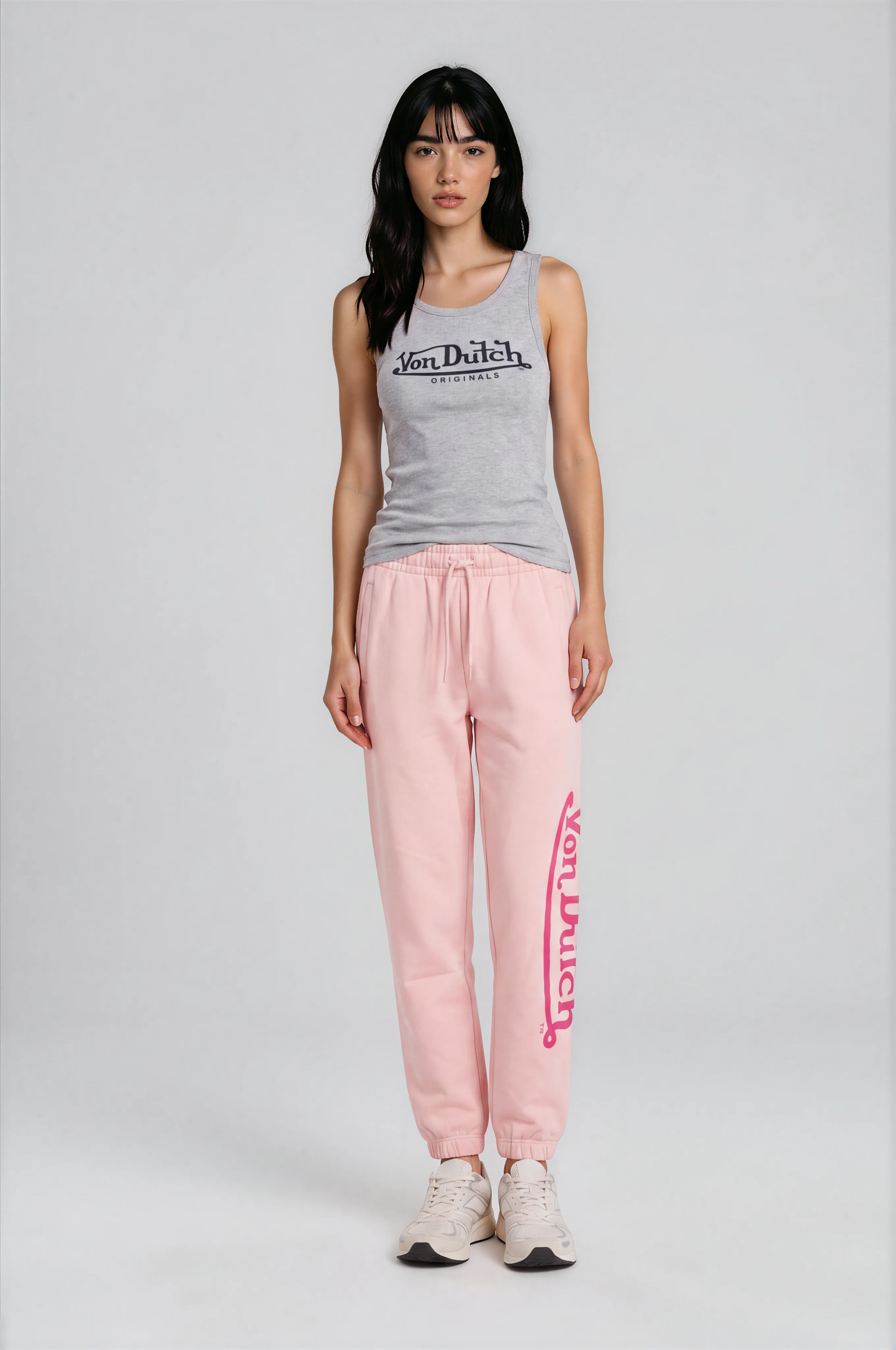 CUFFED JOGGER BABY PINK - Image 2