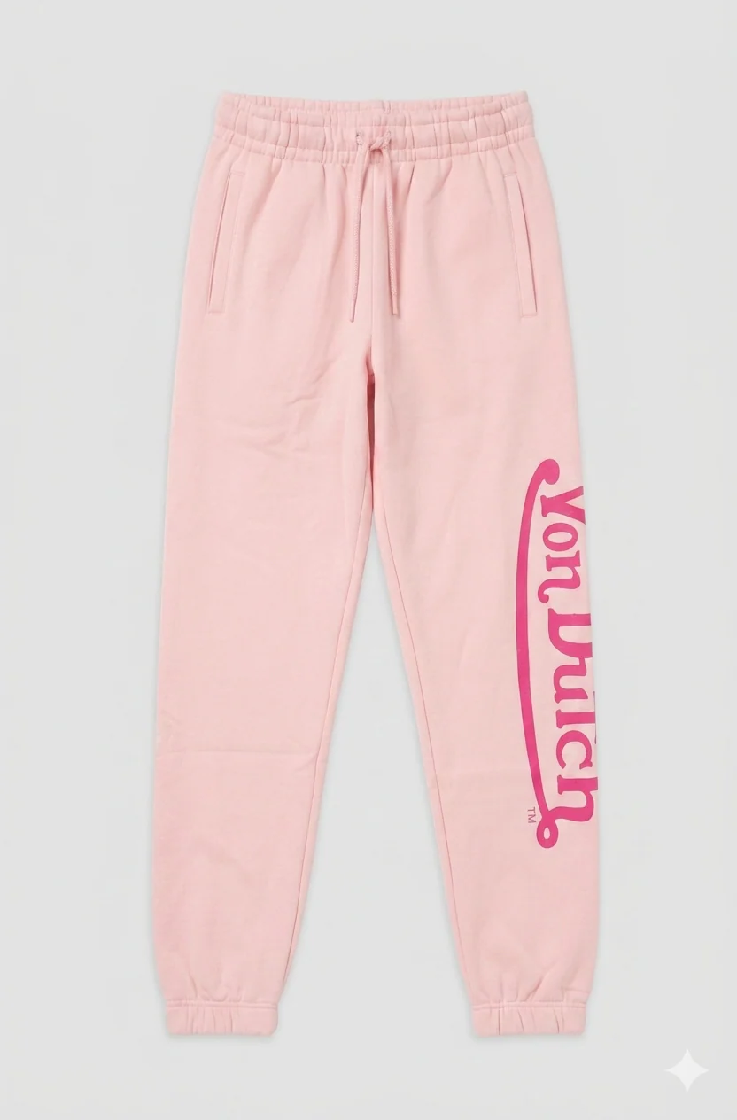 CUFFED JOGGER BABY PINK - Image 3