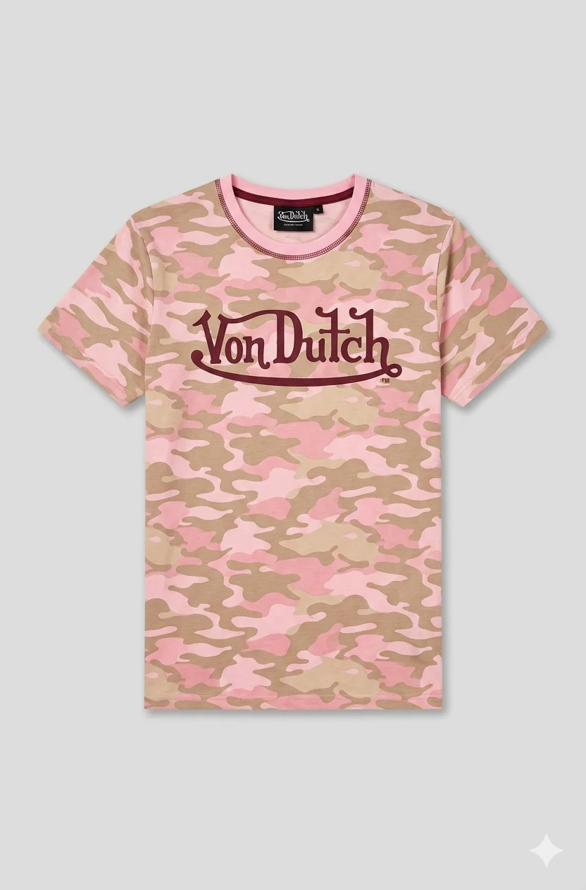 PINK CAMO TEE - Image 2