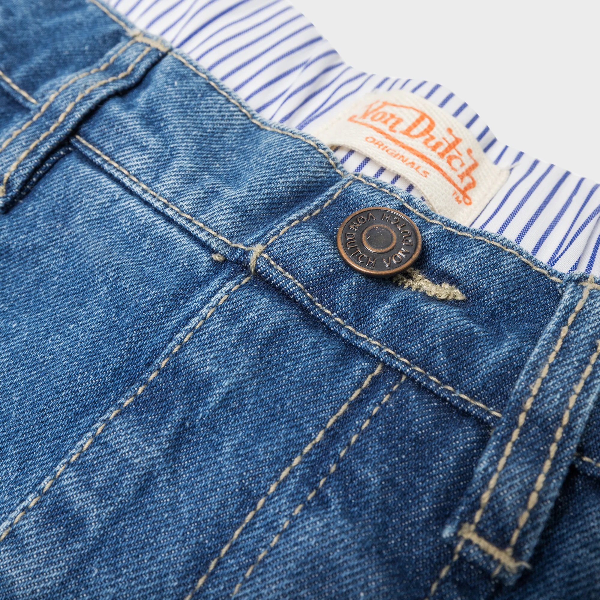 PLEATED DENIM MINI SKIRT - Image 5