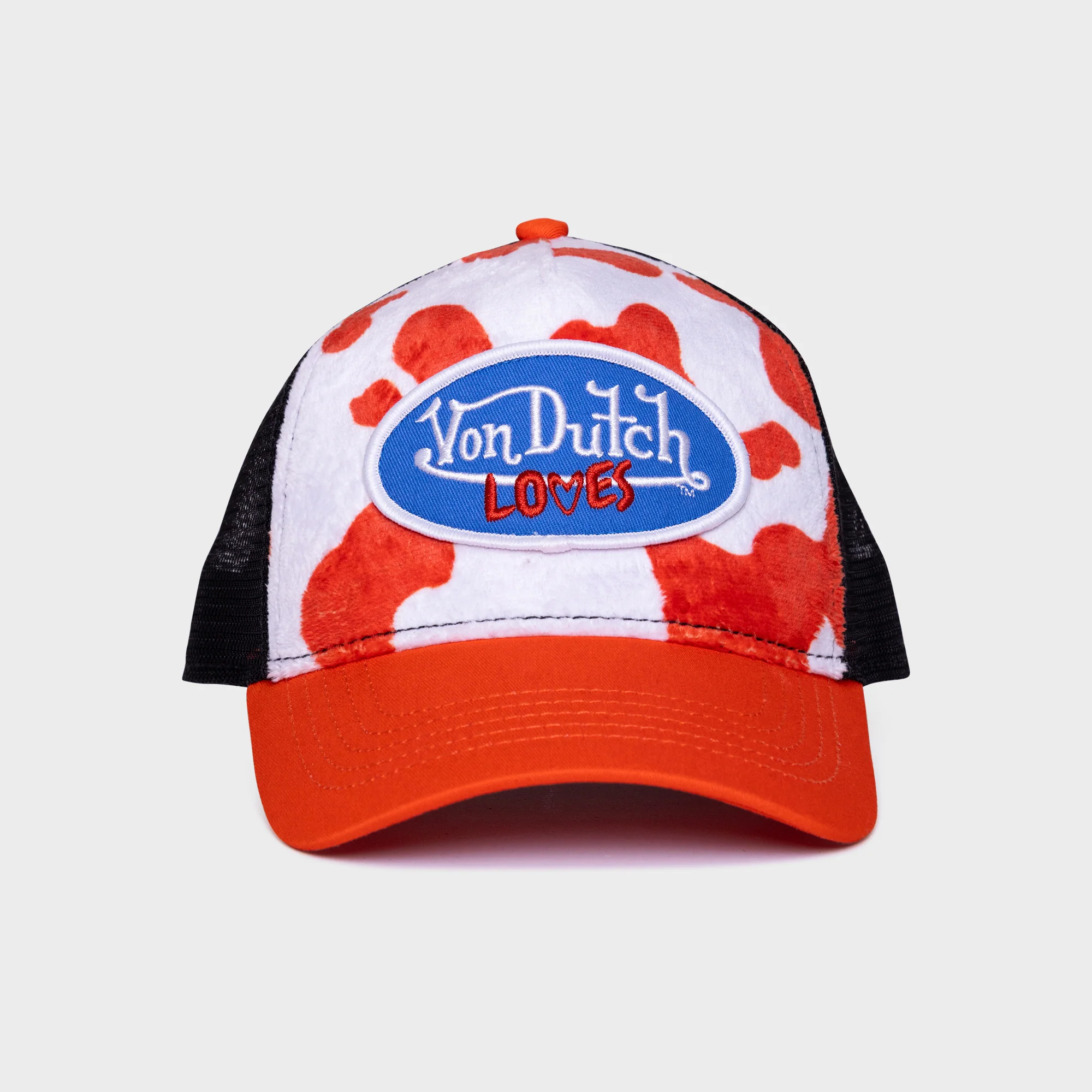 VON DUTCH LOVES VELVET ORANGE COW